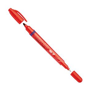 Markal dura-ink dual tip czerwony