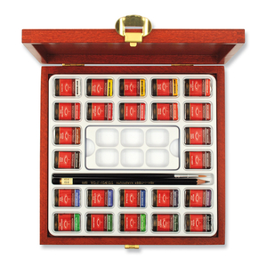 Koh-I-Noor Mondeluz Farby akwarel 24kol Drewno