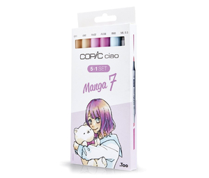 COPIC Ciao Markery Zestaw 5+1 Manga 7  
