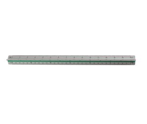 Leniar Skalówka 30cm 1:10-100/1:20-200/1:125 Metal