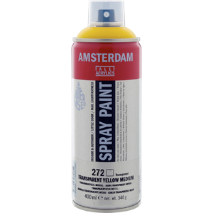 Talens Amsterdam Acryl Farba 400ml Żółty 272 Spray