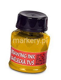 KIN Art tusz kreślarski 2260 dark yellow 20g-130501