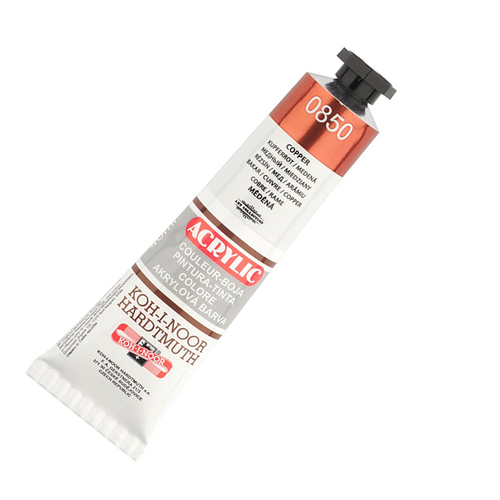 Koh-I-Noor Farba akrylowa Acrylic 850 cooper 40ml-115588