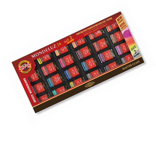 Koh-I-Noor Mondeluz Farby akwarel 24 kol-115615