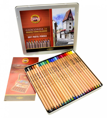 Koh-I-Noor Gioconda Pastele Suche/o 24kol metal-88921