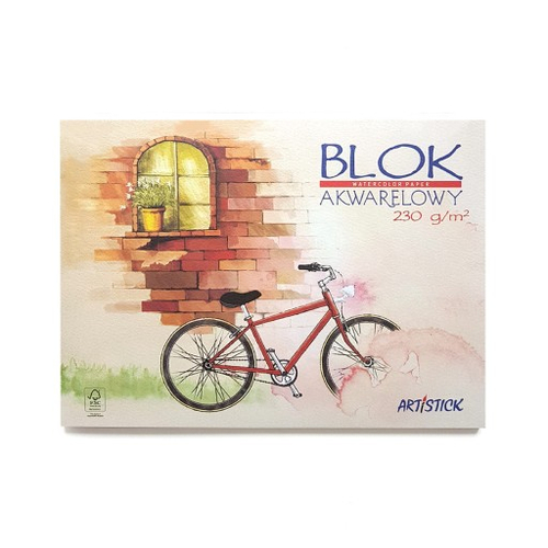 Blok do akwareli Artistick A5 230 g 12 ark-140965
