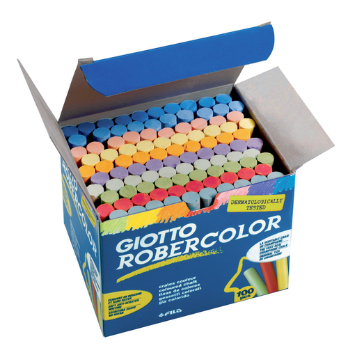 Lyra Kreda Giotto do tablic 10/80 100 szt asort-60872