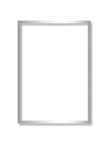 Koszulka magnetyczna A4 ramka srebrny 5szt-128813