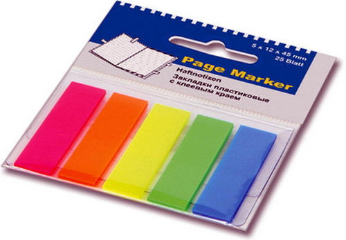 Zakładki Indeksujące 45x15x5 Błyszczący-93325