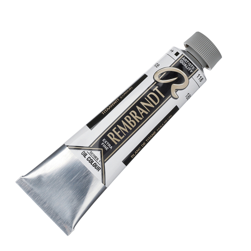 Talens Rembrandt farba olejna 40ml 118 Tit White L-110491