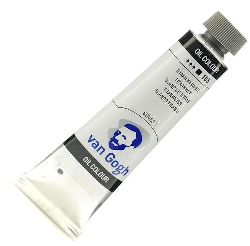 Talens Van Gogh Farba olejna 40ml 105 Titan white-69177