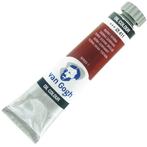 Talens Van Gogh Farba olejna 40ml 411 BurntSienna -69646