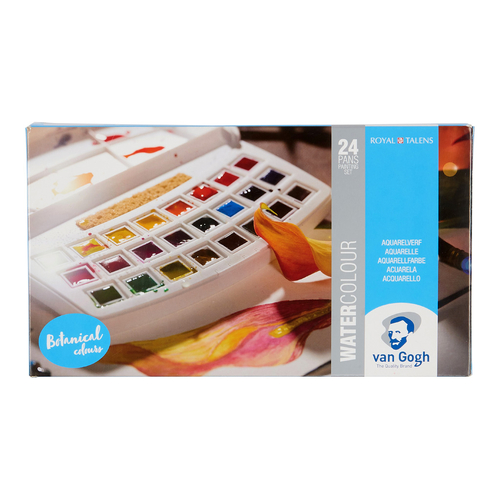 Akwarel Van Gogh kaseta kolory botaniczne-136600