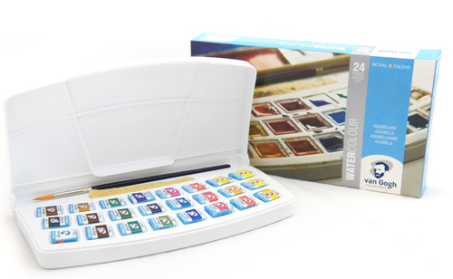 Talens Van Gogh Farby akwarelowe 24 kol kos-67863