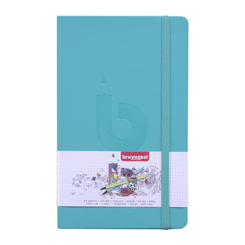 Bruynzeel Bullet Journal turkus 13x21cm -140478