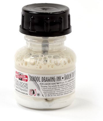 Koh-I-Noor Tusz Kreślarski Biały 20g-88902