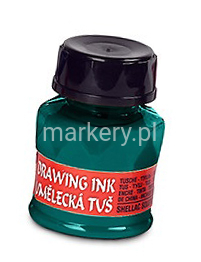 KIN Art tusz kreślarski 2550 bluish green 20g-130513
