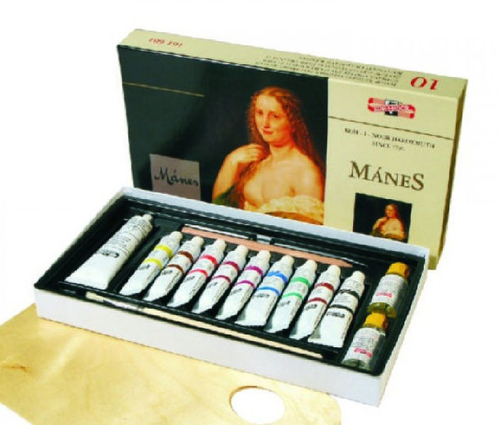 Farby Olejne Manes zest 10 kol-130594