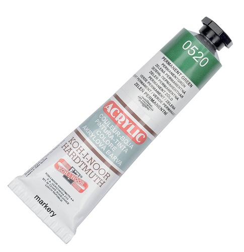 Koh-I-Noor Farba akryl Acrylic 520 Zielony Pe 40ml-89567