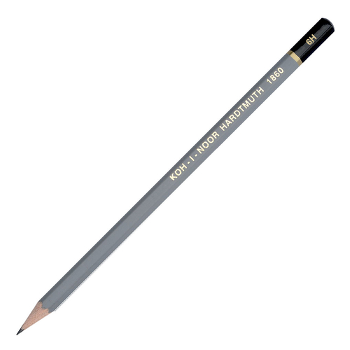 Koh-I-Noor Ołówek Grafit Techniczny Gold Star 6H -96347