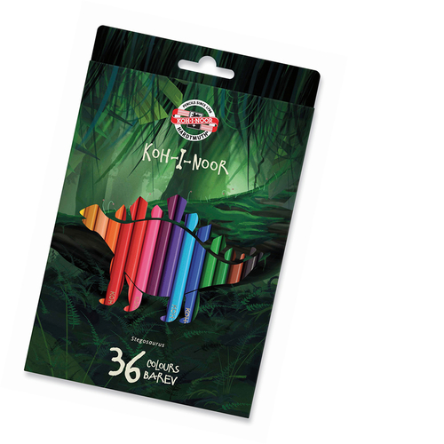 Kredki szkolne Dino 36 kol NEW-94053
