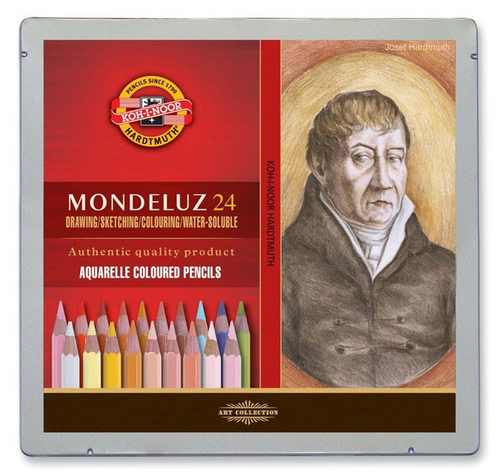 Koh-I-Noor Mondeluz Deluxe Portret Kredki 24kol Me-138147
