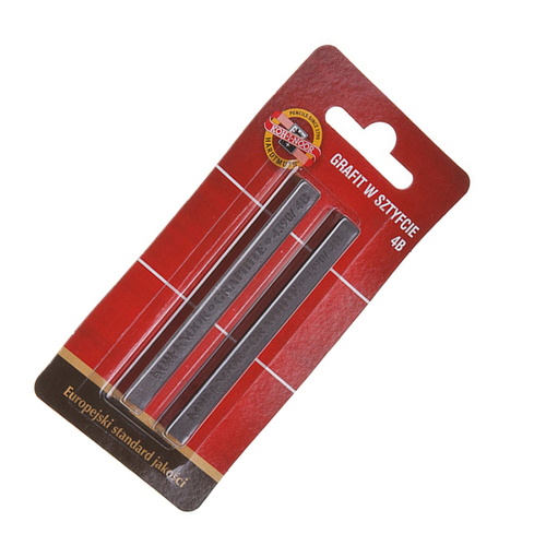 Grafit w sztyfcie 4390/4B 7x7mm 2szt Bl -115762