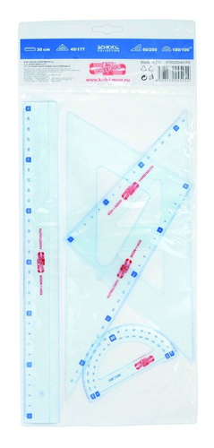 Koh-I-Noor Zestaw Kreślarski 4szt -92504