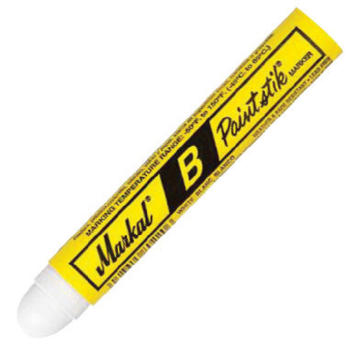Markal B Paintstik lubryka beton i stal biały-131510