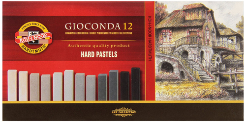 Koh-I-Noor Gioconda Hard Pastel Pastele Tw Brąz 12-93179