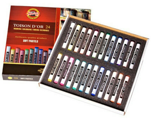 Koh-I-Noor ToisonDor Soft Pastele 24 kol-138755