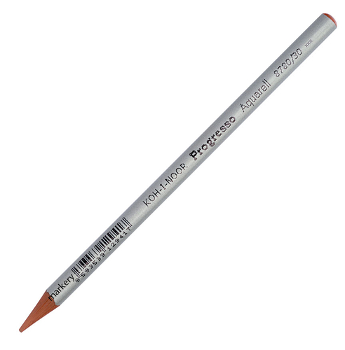 Koh-I-Noor Progresso Aquarel Kredka 30 Red Brown-95353