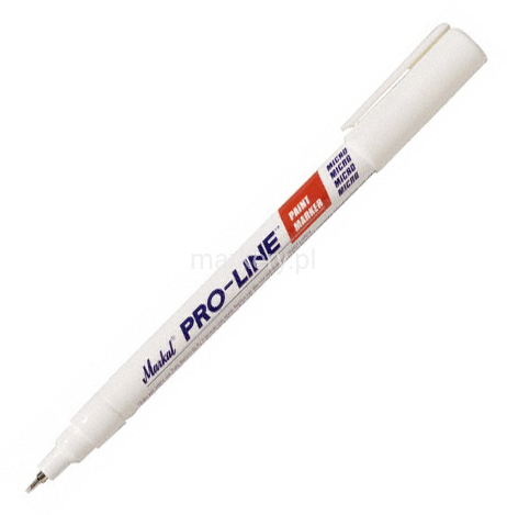 Markal Pro-Line Micro Marker 1 mm biały-117994