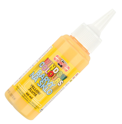 Farba Witrażowa do Szkła 60ml 01 Żółty-90672