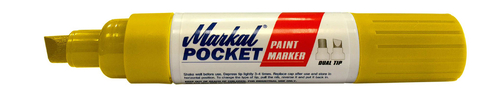 Markal pocket marker yellow-138039