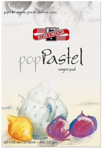 Koh-I-Noor PopPastel Blok do Pasteli 610x420 Biały-115374