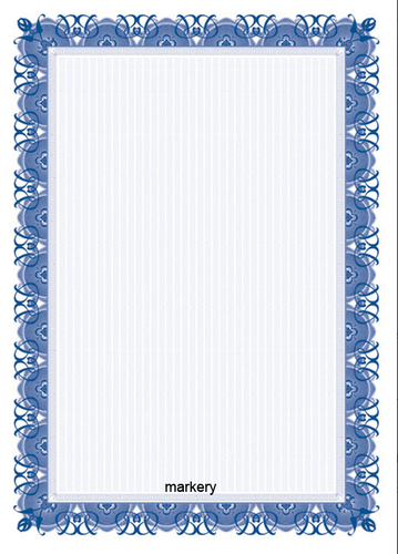 Papier na dyplomy certyfikaty CHABER 170g 25 szt -20249