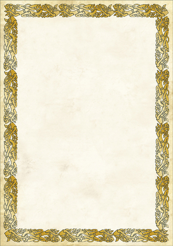 Papier na dyplomy certyfikaty CELTIC 250g 20 szt -22085
