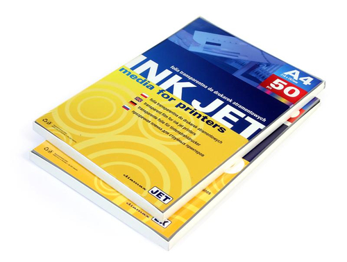 Folia do rzutnika InkJet 100mic A4 50ark-46841