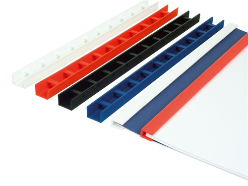 Listwy zatrzaskowe Greenbinder biały 5 mm 50szt-46855