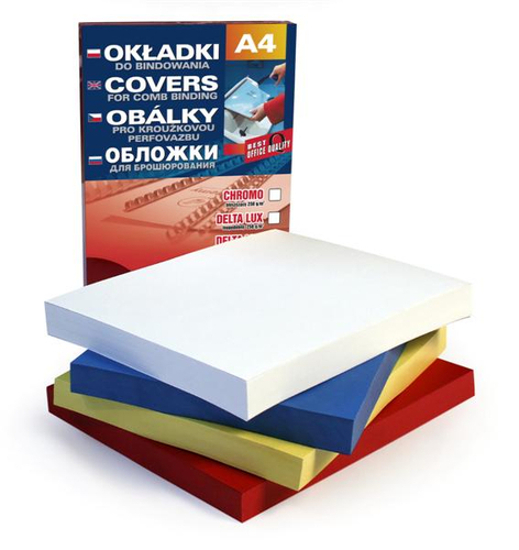 Karton Delta skóropodobny A3 biały 100 szt-46870