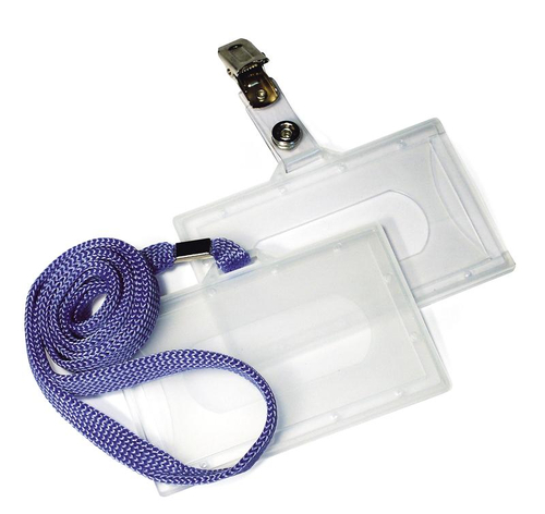 Identyfikator typu Holder z klipsem mocującym-46919