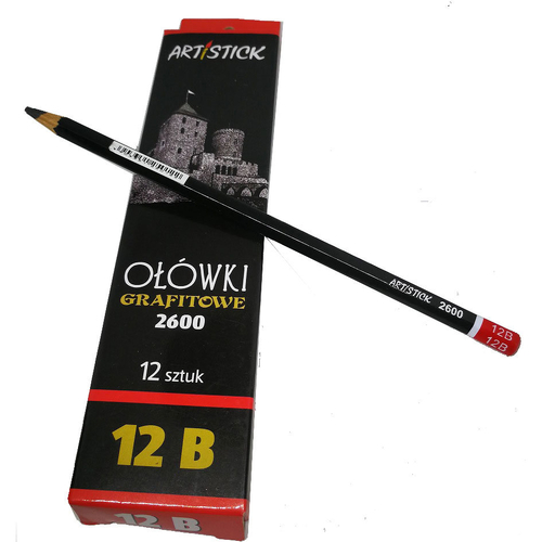 Ołówek grafitowy 2600 12B -133594