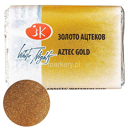 Akwarela złota 968 AZTEC GOLD S-Petersburg metalik-140991
