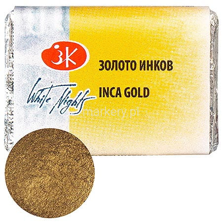 FARBA AKWARELOWA BIAŁE NOCE METALIC INCA GOLD-140987