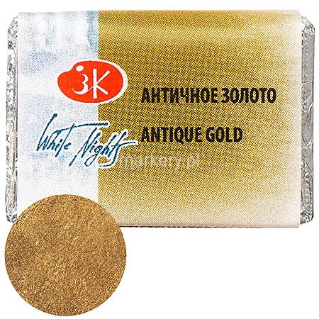Akwarela złota 981 ANTIQUE GOLD St-Petersburg met-140990