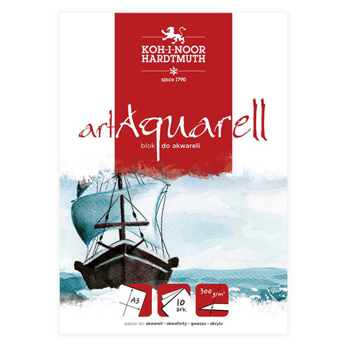 Koh-I-Noor ArtAquarell Blok Akwarelowy A3 10a 300g-140111