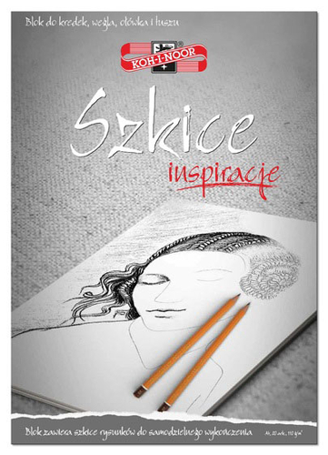 Koh-I-Noor Blok Szkice Inspiracje A4 20ark 110g-92850