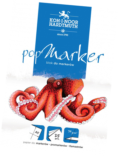 blok do markerów pop markerA5 25 k 70 g-130545