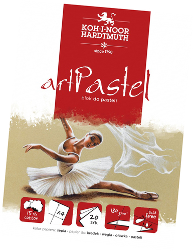 blok do pasteli Art pastel sepiaA4 20 k 180 g-130533